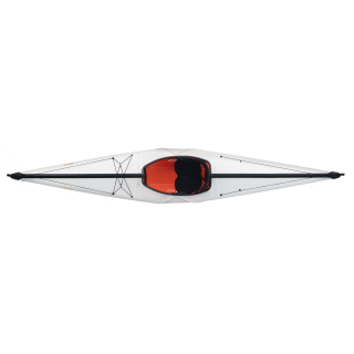 Oru Kajak Bay ST Kajak, unisex, Weiß/Orange