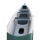 Allroundmarin Hartluft Canadier Paddel Boot Modell COLORADO Grün Wassersport