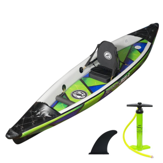 ExtaSea DS One 391 1er Tourenkajak Drop-Stitch Hochdruck Schlauchboot Kajak Set
