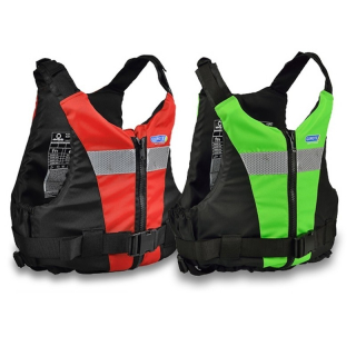 Gumotex Schwimmweste Auftriebsweste Paddelweste Unisex schwarz/rot XS
