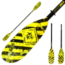 ExtaSea Danger Vario Fiberglas Doppelpaddel Kajak Paddel 2-teilig inkl. Tasche 230-240