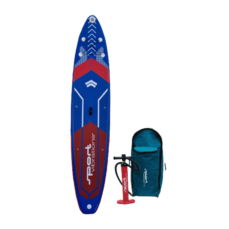 Sport Vibrations SV-105 Stand up Paddle Board SUP Surf-Board aufblasbar - All terrain All-round SUP Woven-Fusion-Double Layer- Superlight Technology