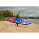 Sport Vibrations SV-126 Stand up Paddle Board SUP Surf-Board aufblasbar - All terrain All-round SUP Woven-Fusion-Double Layer- Superlight Technology