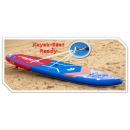 Sport Vibrations SV-126 Stand up Paddle Board SUP Surf-Board aufblasbar - All terrain All-round SUP Woven-Fusion-Double Layer- Superlight Technology