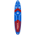 Sport Vibrations SV-126" Stand up Paddle Board SUP Surf-Board aufblasbar - All terrain All-round SUP Woven-Fusion-Double Layer- Superlight Technology