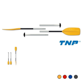 TNP / Gumotex Paddelkombination Doppelpaddel Stechpaddel 240cm Gelb