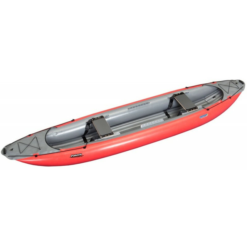 Gumotex Palava 2er Kanadier Schlauchboot Trekking Kanu Rot