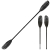 ExtaSea Safari Fiberglas Vario Doppelpaddel Kajak Paddel 2-teilig Grau 230-240