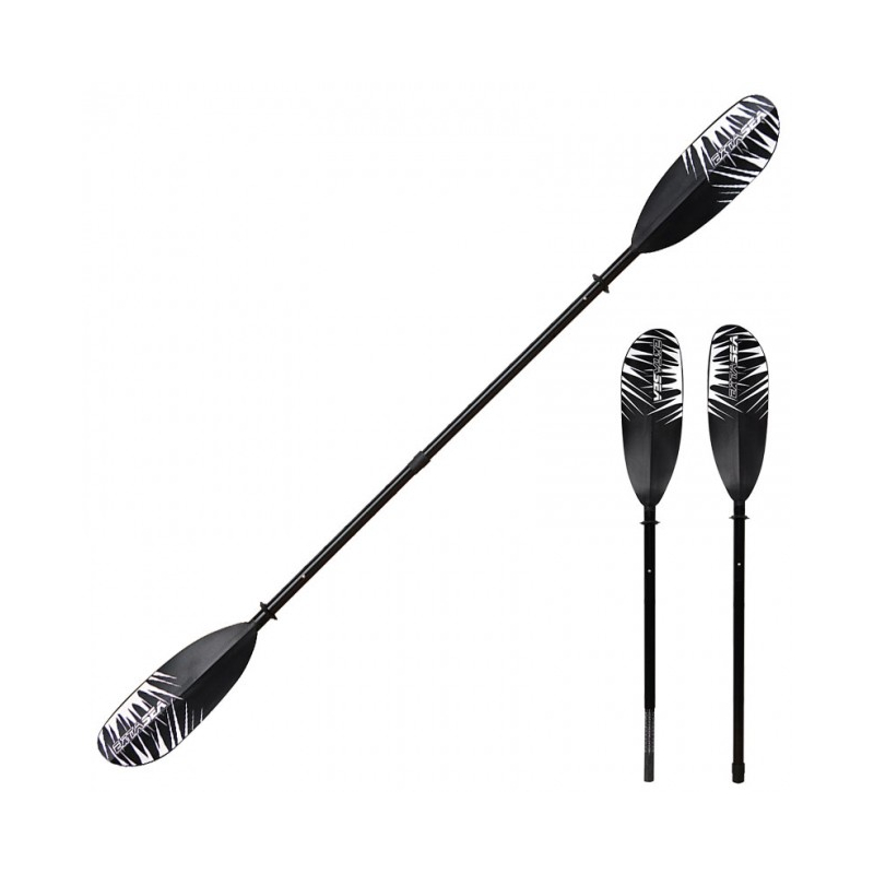 ExtaSea Safari Fiberglas Vario Doppelpaddel Kajak Paddel 2-teilig Wei 220-230