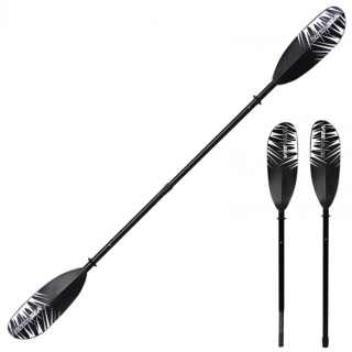 ExtaSea Safari Fiberglas Vario Doppelpaddel Kajak Paddel 2-teilig Weiß 220-230
