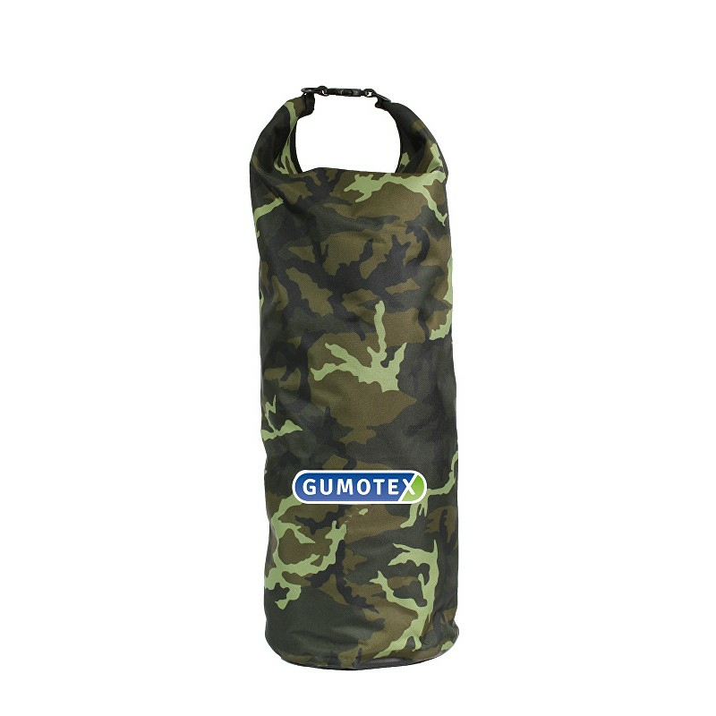 Gumotex Dry Bag wasserdichter Packsack camo in 3 Varianten 20-40-60 Liter