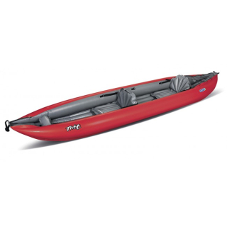 Gumotex Twist II 2-1 Personen Kajak Schlauchboot Luftboot Nitrilon Rot